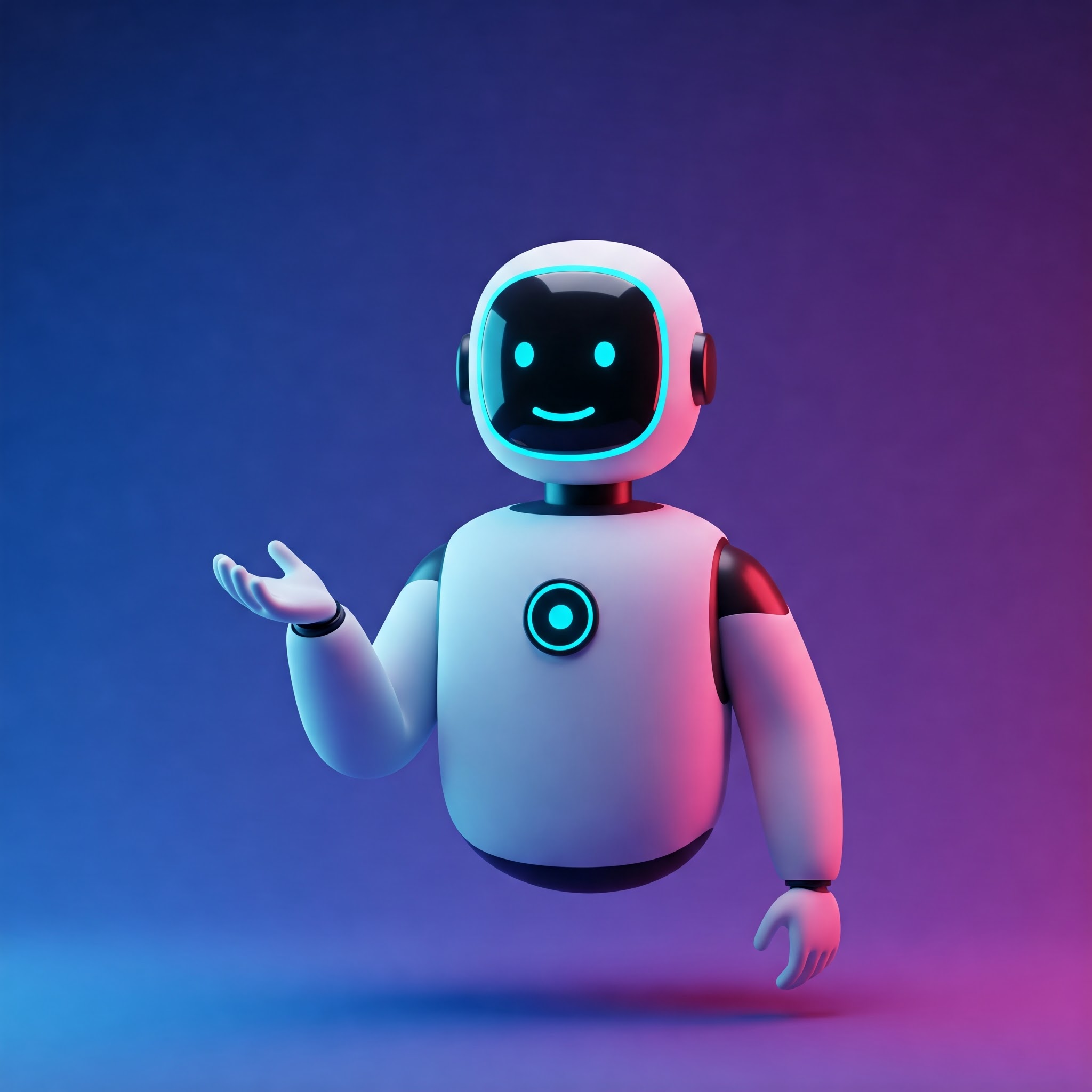 AI assistant inviting to start